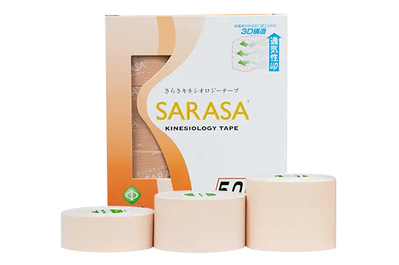 ITO SARASA® – 100% Natural Cotton Medical-Grade Therapeutic Kinesiology Tape