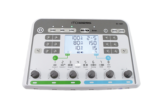 ITO ES-1601 – 6-Channel Advanced Programmable Electroacupuncture Workstation
