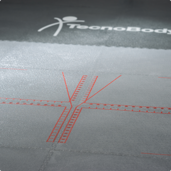 Integrated 16-Load-Cell Force Deck