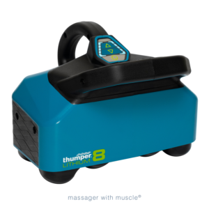Thumper® Lithium8 – 8-Head Cordless Heavy-Duty Clinical Percussive System - Official High-Resolution Photography