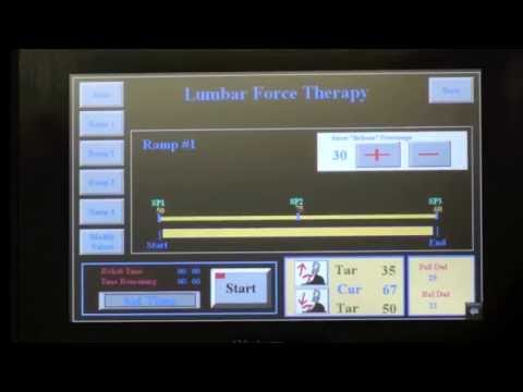 Force Ramp Profile Setup Navigation